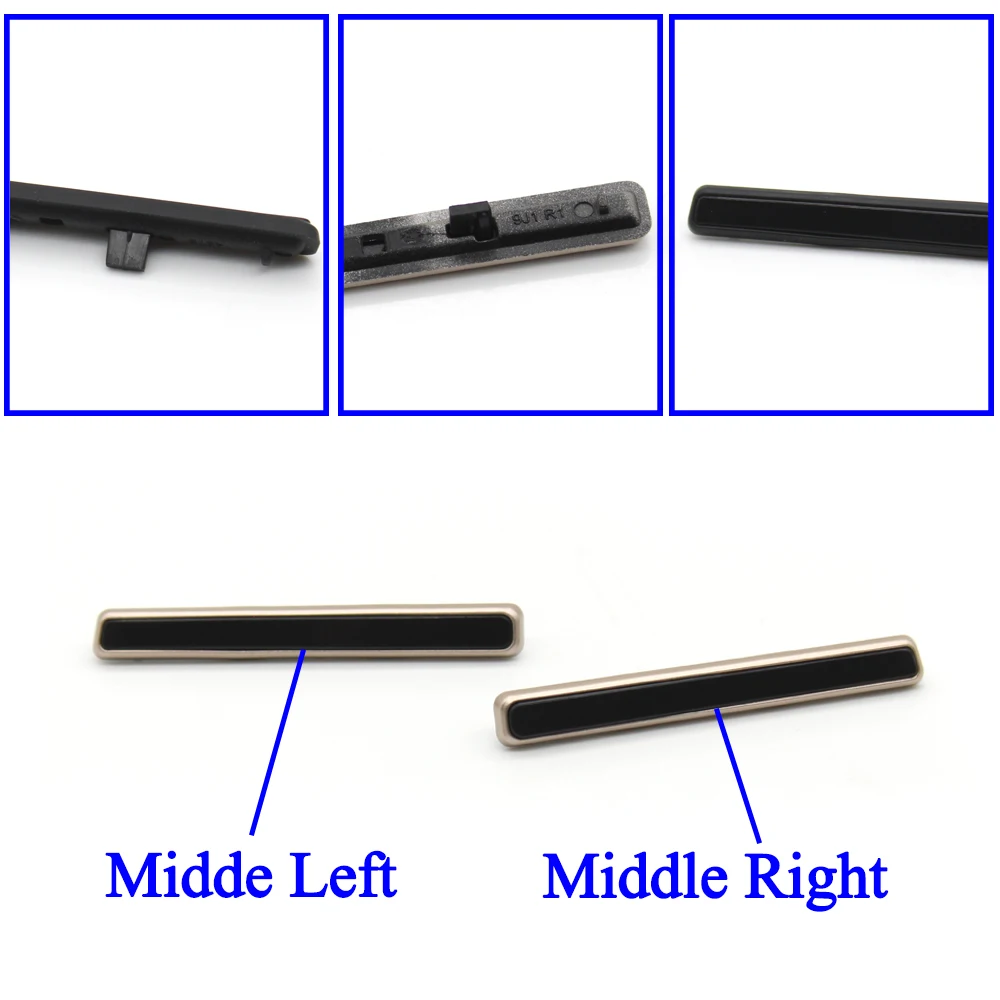 For Porsche Taycan 9J1 Front Central Middle AC Air Vent Grille Outlet Trim Strip Car Accessories 2019 2020 2021 2022 2023 2024