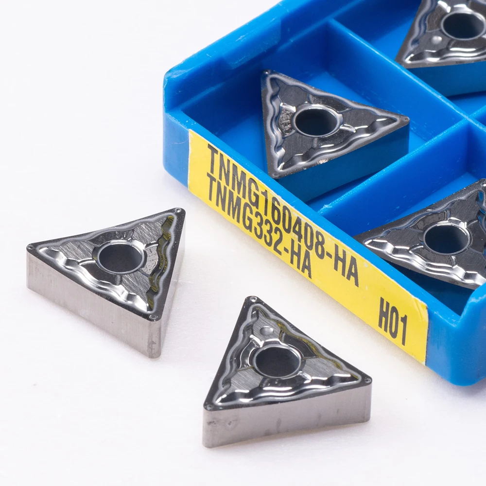 Imagem -05 - Carboneto de Lâmina Cnc Máquina Inserção Tnmg 160404 160408 Alumínio Fresa Ferramenta de Torneamento 10 Peças Tnmg160404 Tnmg160408 ha H01