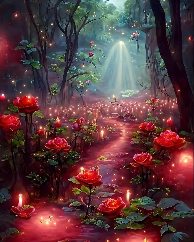 Columpio de bosque encantado con luz solar de 8x8 pies, Hada de jardín, personalizado, resistente a la intemperie, lavable, sin arrugas, poliéster, policialgodón, 240cm x 240cm