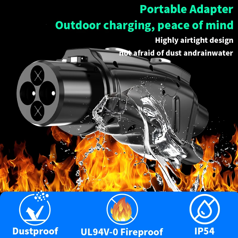 WUFEN for Japanese Brand Car CCS2 to Chademo Adapter 250A CCS2 Supercharger DC EV Charger Adapter CCS to Chademo Connector 250KW