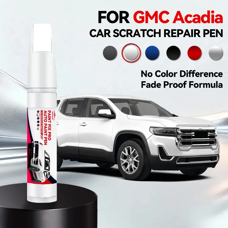 

Ручка-корректор для ремонта лакокрасочного покрытия GMC Acadia 2007-2025 GMT900 C1XX, средство для удаления царапин, аксессуары для авто, черный, белый, серебристый, синий, серый