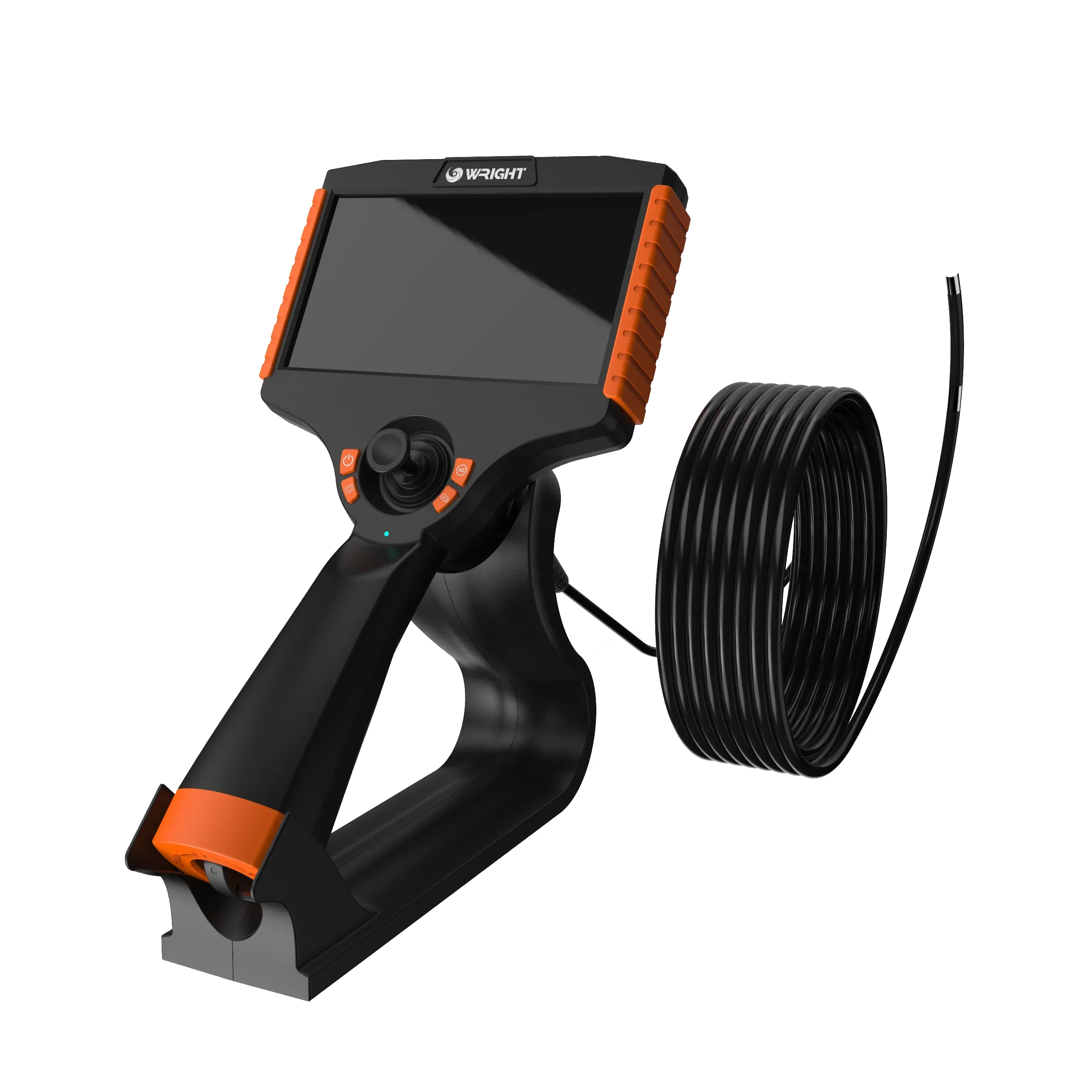 

High Precision Industrial Borescope with 360 Degree Rotating Camera LED Light