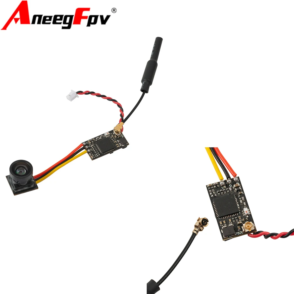 

LST-S4 FPV Camera 5.8G 25MW AIO Transmitter with OSD 40CH 800TVL Micro RC Camera for Racing Drone