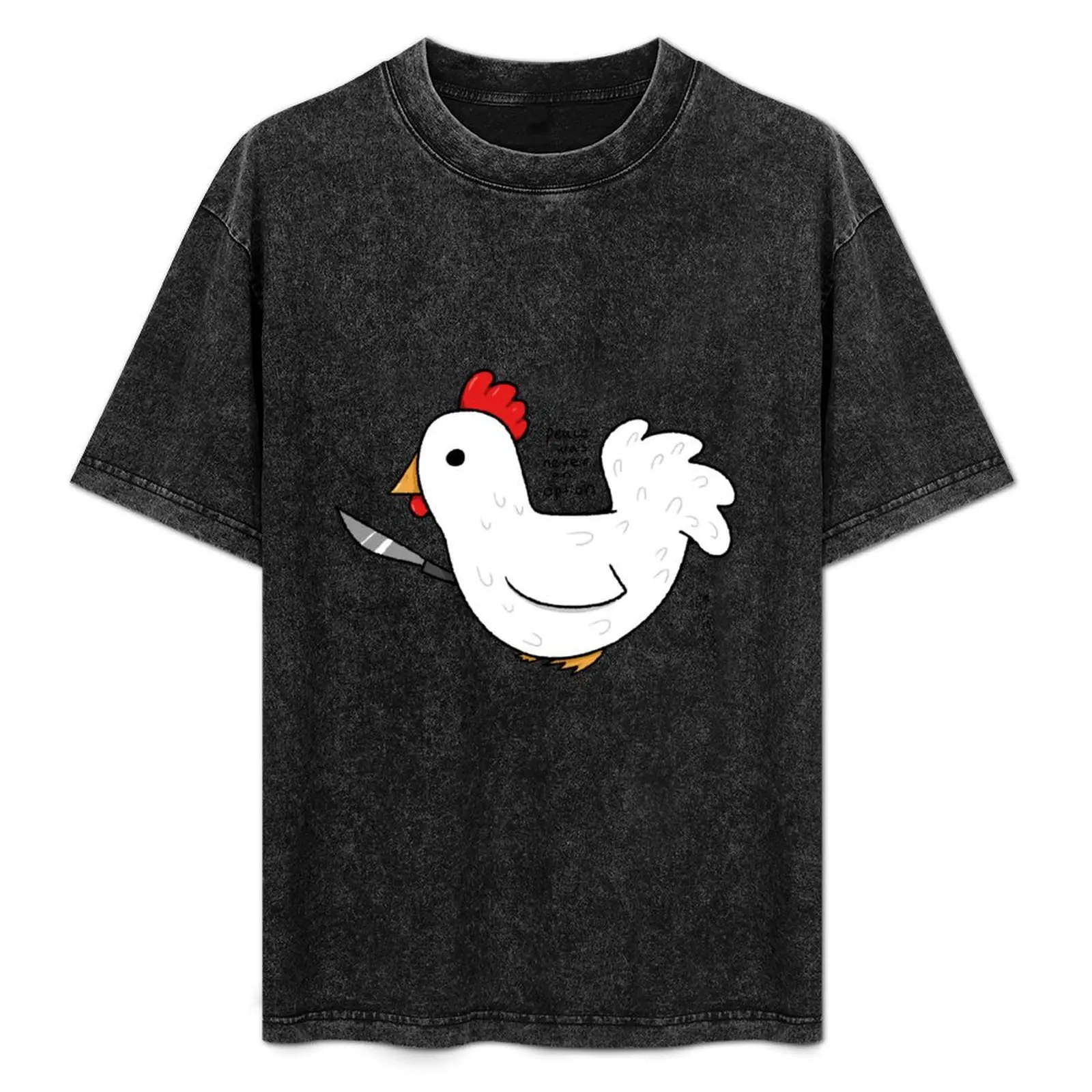 

Peace was Never an Option Cucco T-Shirt Man t-shirt graphic tee shirt shirts graphic tees fashion shirts mens clothes