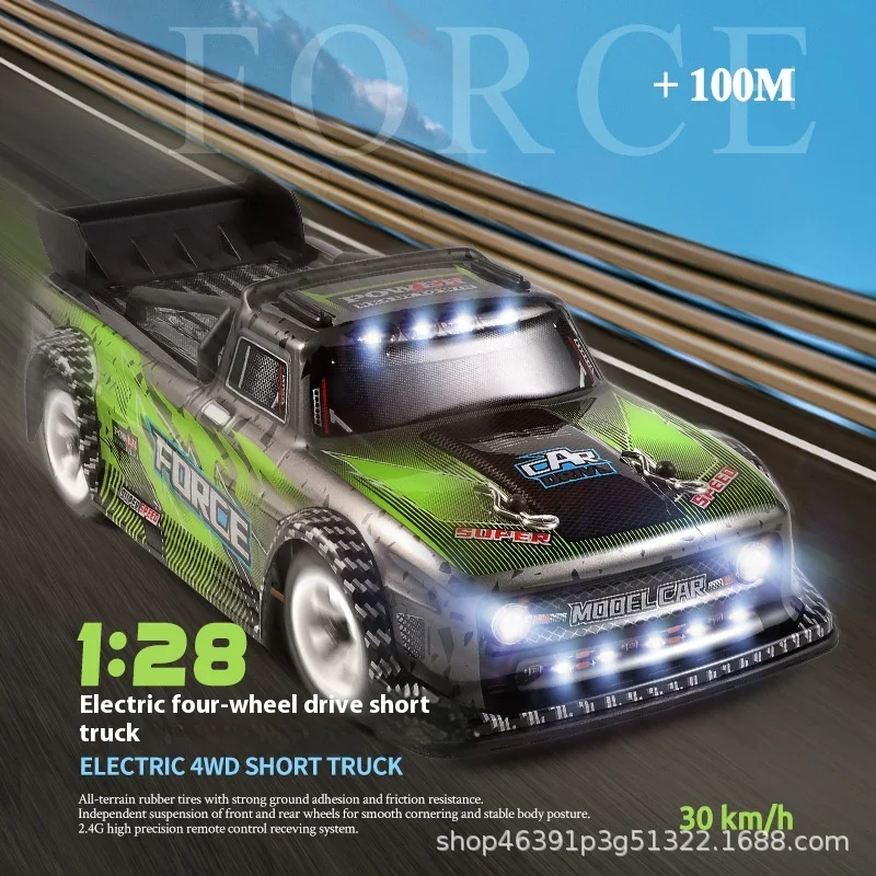 WL 1:28 remote control RC high-speed four-wheel drive competitive mosquito car adult electric racing model professional drift