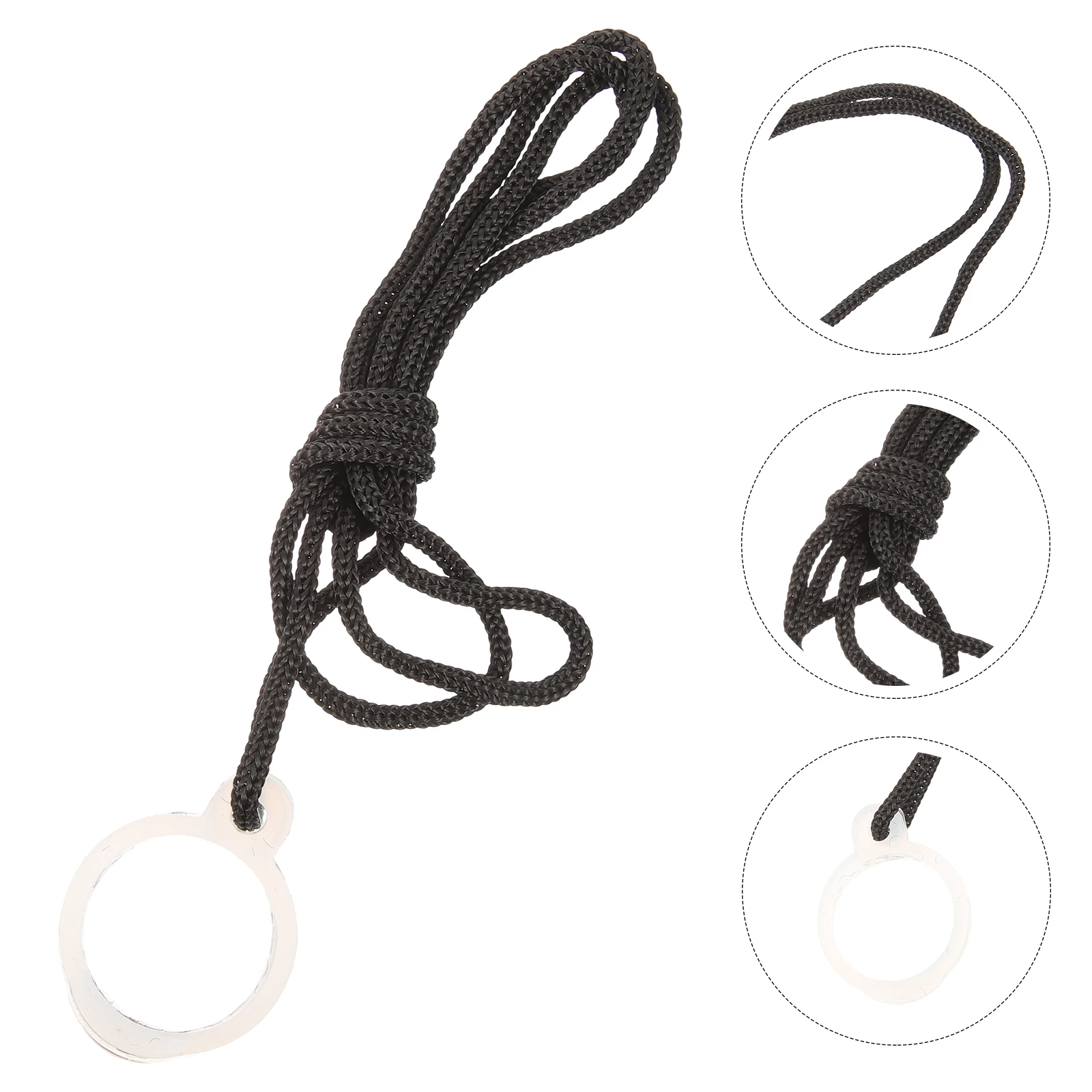 

Lanyard Clarinet Hanging Cord Rope Neck Strap for Lanyards Cable Nylon Plastic Ring Jewelry