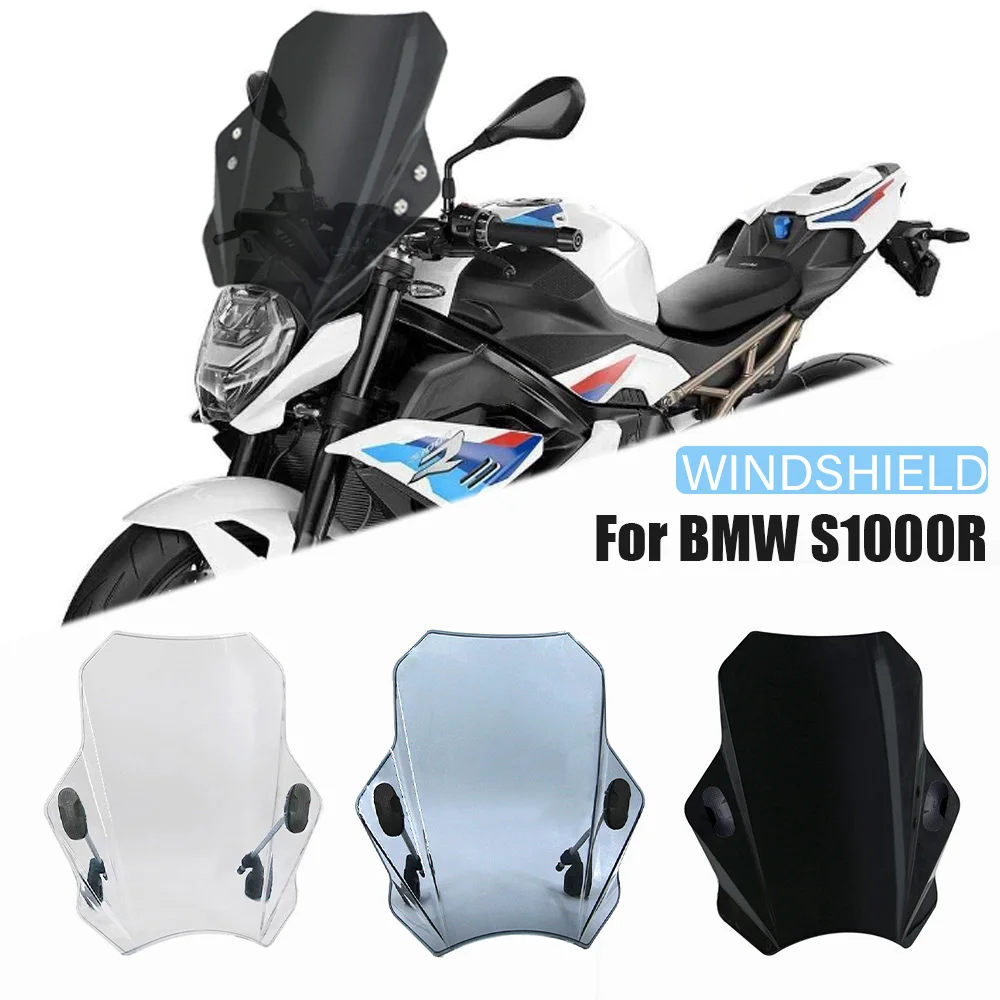 

Для BMW S1000R 2014-2023 мотоцикла универсальная регулируемая трубка руля лобового стекла диаметром 22,25,28 мм