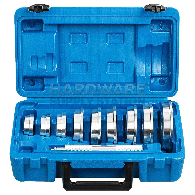 

Multi functional bearing press fitting tool, compatible with oil seal sealing ring rubber sleeve,wheel bearing installation tool