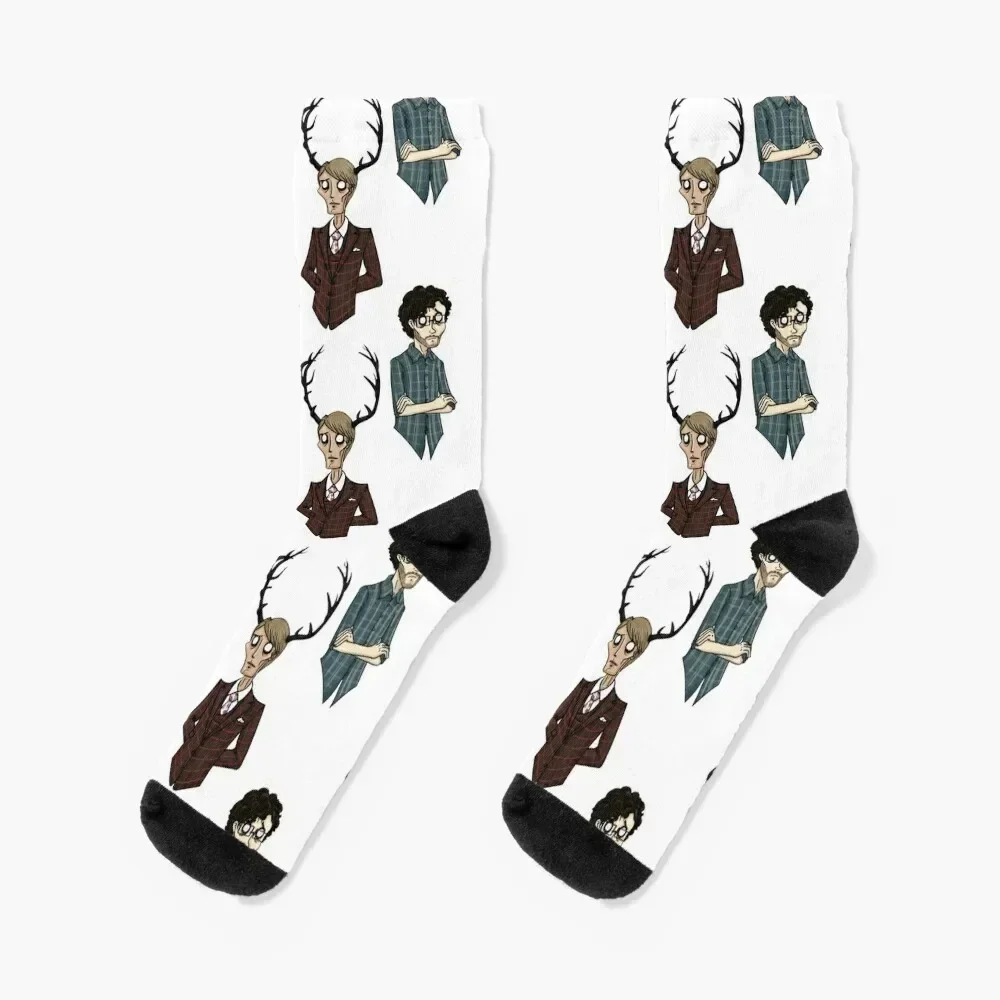 Will and Hannibal Socks luxe Novelties Women's Socks Men's