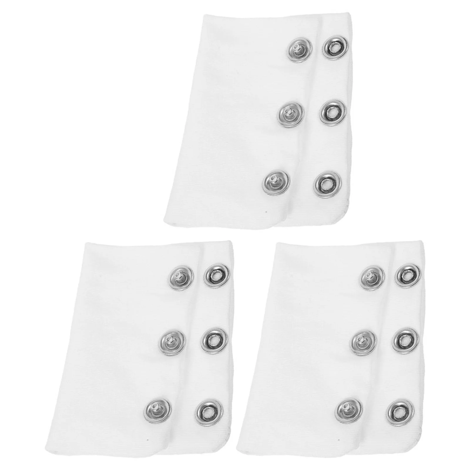 

3pcs Baby Bodysuit Extender Snap Soft Fabric Newborn Jumpsuits Extender For Toddler Boy Girl Bodysuit Extenders Jumpsuits