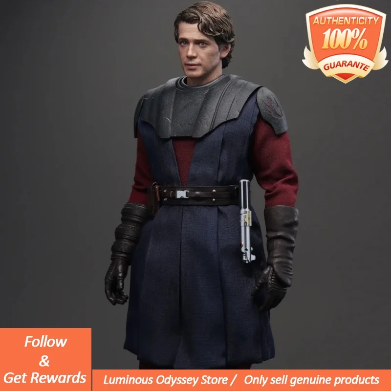 

Подлинная оригинальная коллекционная фигурка HOTTOYS HT 12 дюймов TMS129 Clone Wars Anakin Walker 1/6, полный набор масштаб, модель игрушки