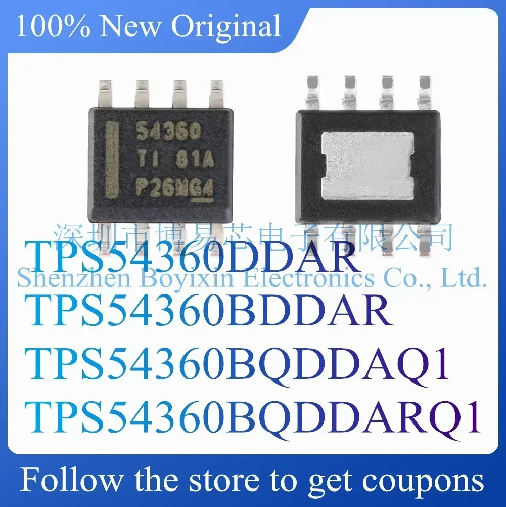 

TPS54360DDAR TPS54360BDDAR TPS54360BQDDAQ1 TPS54360BQDDARQ1 Test board