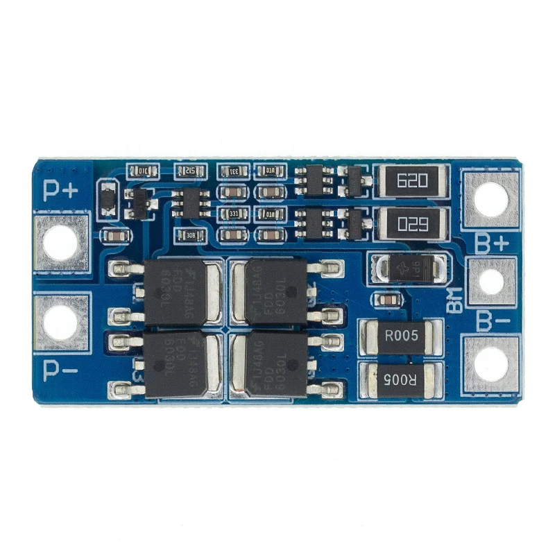 2PCS HX-2S-JH20 BMS 2S 10A 7.4V 18650 Lithium Battery Protection Board 8.4V Balanced Function Overcharged Protection