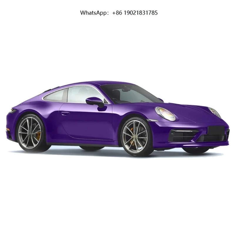 TPU smooth crystal purple vehicle film, full body color-changing car sticker