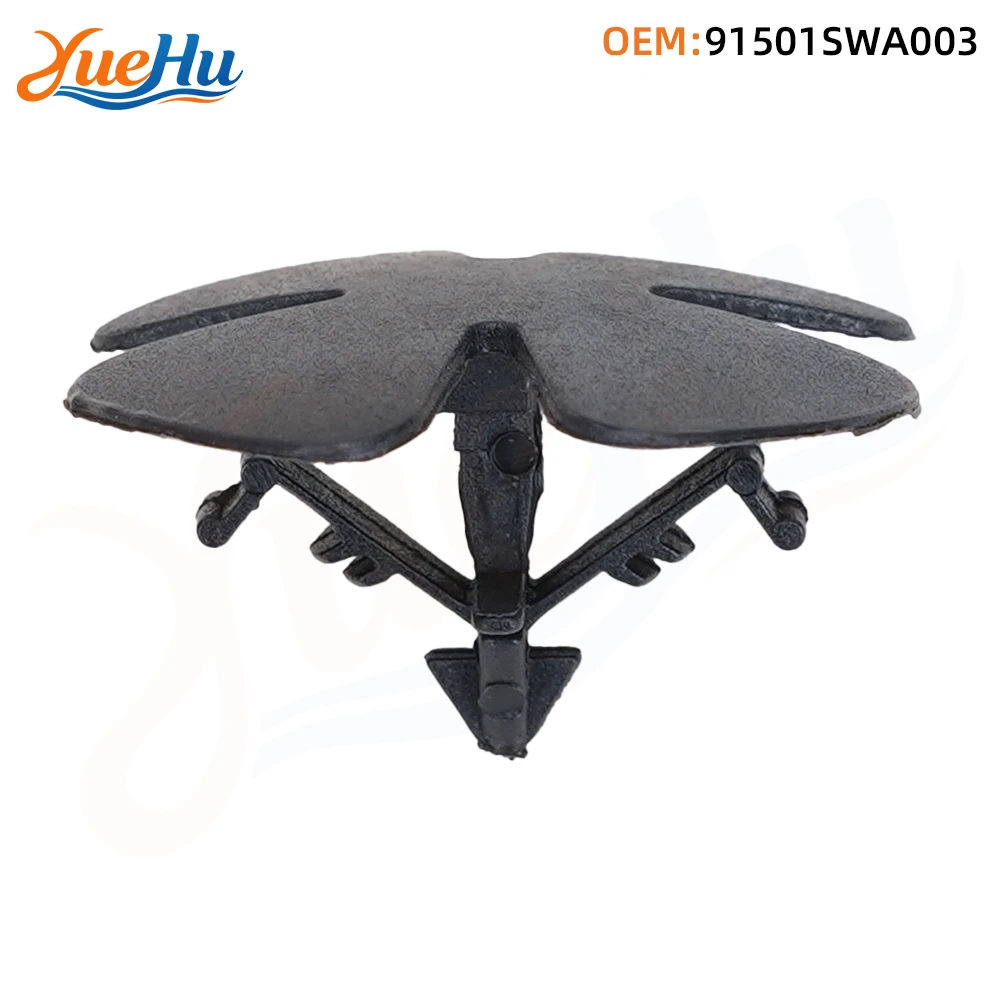 YUEHU 25PCS 91501-SWA-003 Hon-da Acura Civic CRV Insight Bonnet Insulation Mounting Clip