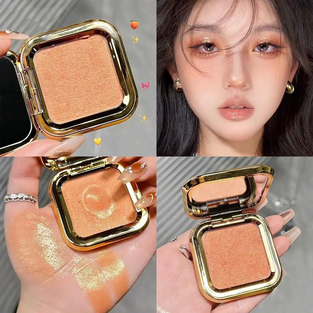 Monochrome Powder Blusher Mashed Potato Natural Brightening Expansive Color Powder Blusher High Visibility Color Contour Shadow