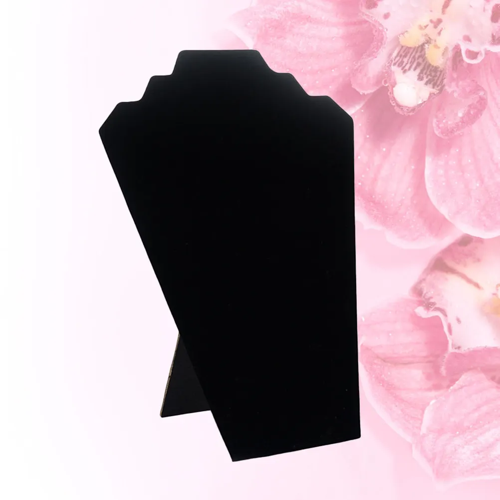 

Набор из 2 черных винтажных подставок для украшений: прочные держатели для серег и кулонов для магазинов и домашнего использования