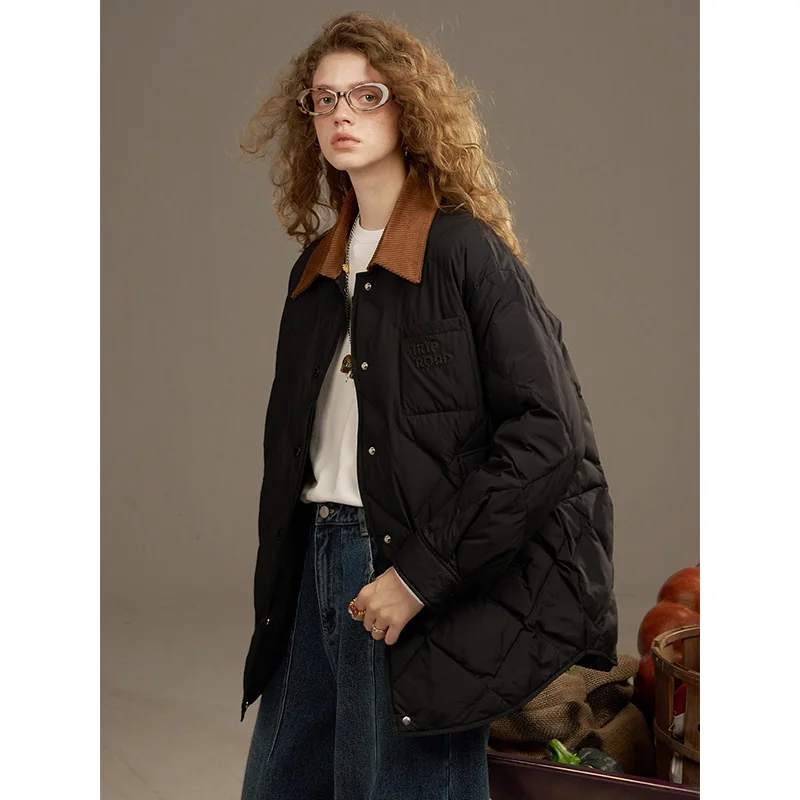 ELFSACK Cotton Jacket Women Autumn/Winter New Design Outwears