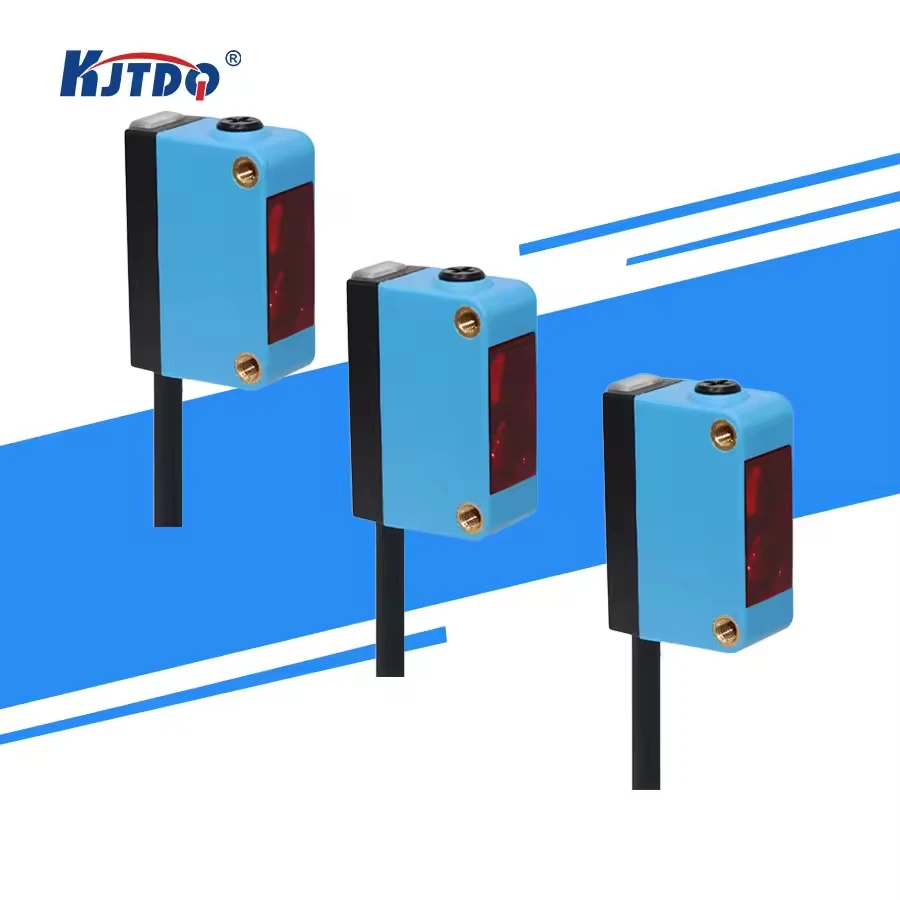 KJT Photoelectric Sensor NPN PNP IP67  square background suppression sensors