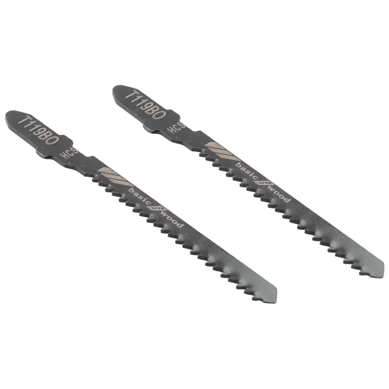 ABRB-80 ชิ้น T119BO 12 TPI Assorted T-Shank Scrolling Jig Saw ใบมีดชุดสําหรับตัดไม้ที่มีความแม่นยํา