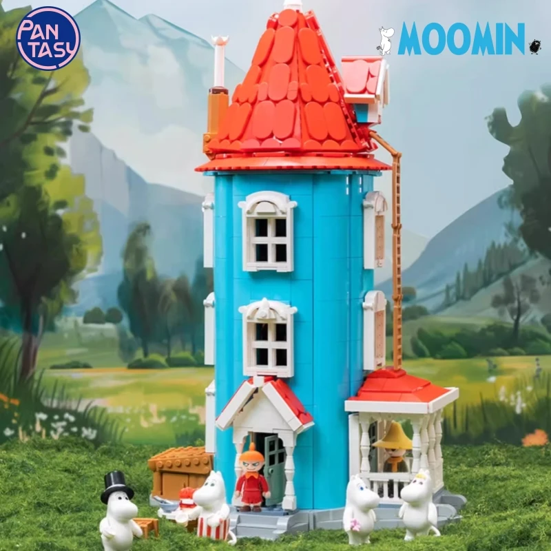 

Строительные блоки Pantasy, аниме, модель дома Муми, мультфильм, Снафкин, Снорк, Дева, Нюха, кулон, сращивание, коллекция игрушек, подарок