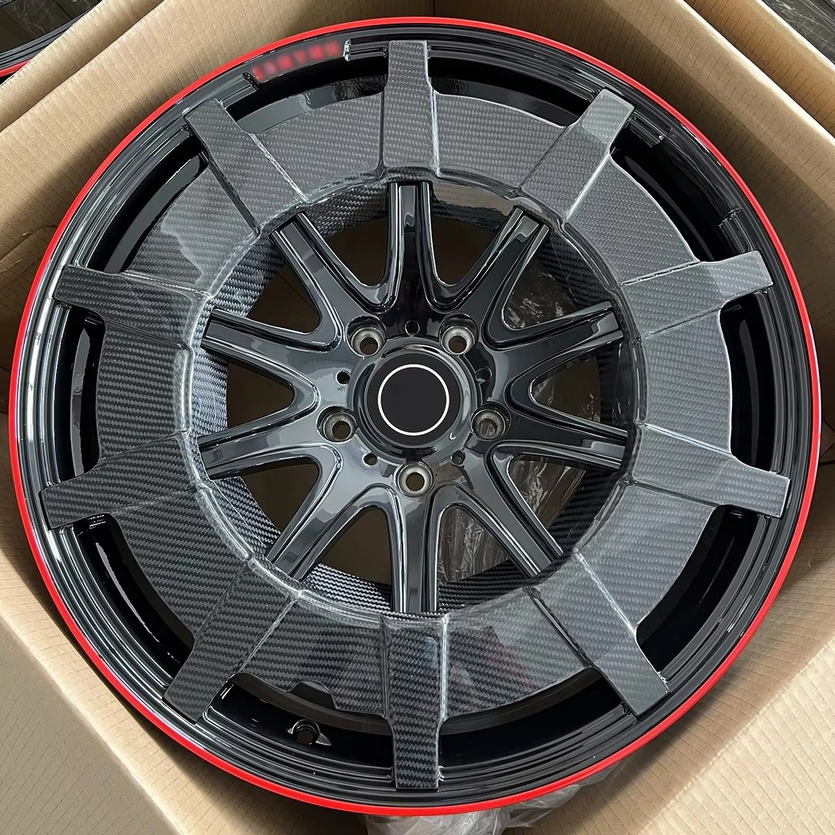 

G63 Forged Wheel Hub Carbon Fiber Combination Aluminum Alloy 21, 22, 23, 24 Pulgadas 5x130 Spoke Design Painted Aftermarket