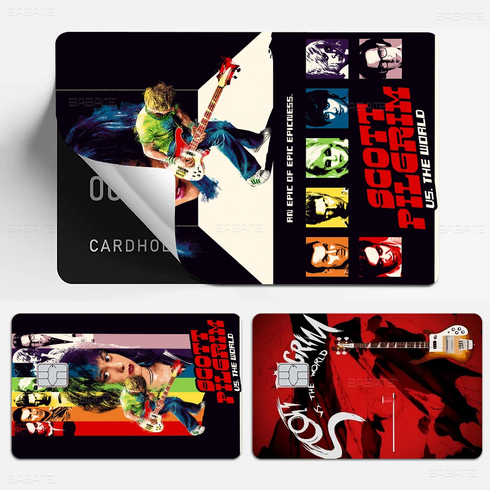 سكوت بيلجريم ضد. حافظة غطاء جلدي لفيلم الرسوم المتحركة من The World Game للجانب الأمامي لبطاقة الخصم الصغيرة والكبيرة بدون رقاقة #2