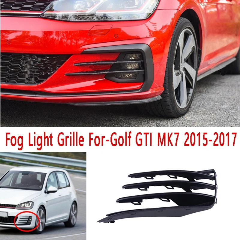 

2 шт., передний противотуманный бампер для VW Golf GTI MK7 2015-2017