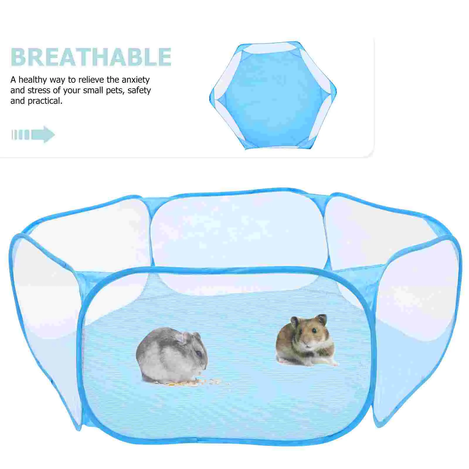 Gaiola interna para cobaia, cercadinho hexagonal para animais de estimação, cercadinho de segurança, esportes, filhote de cachorro para ambientes internos