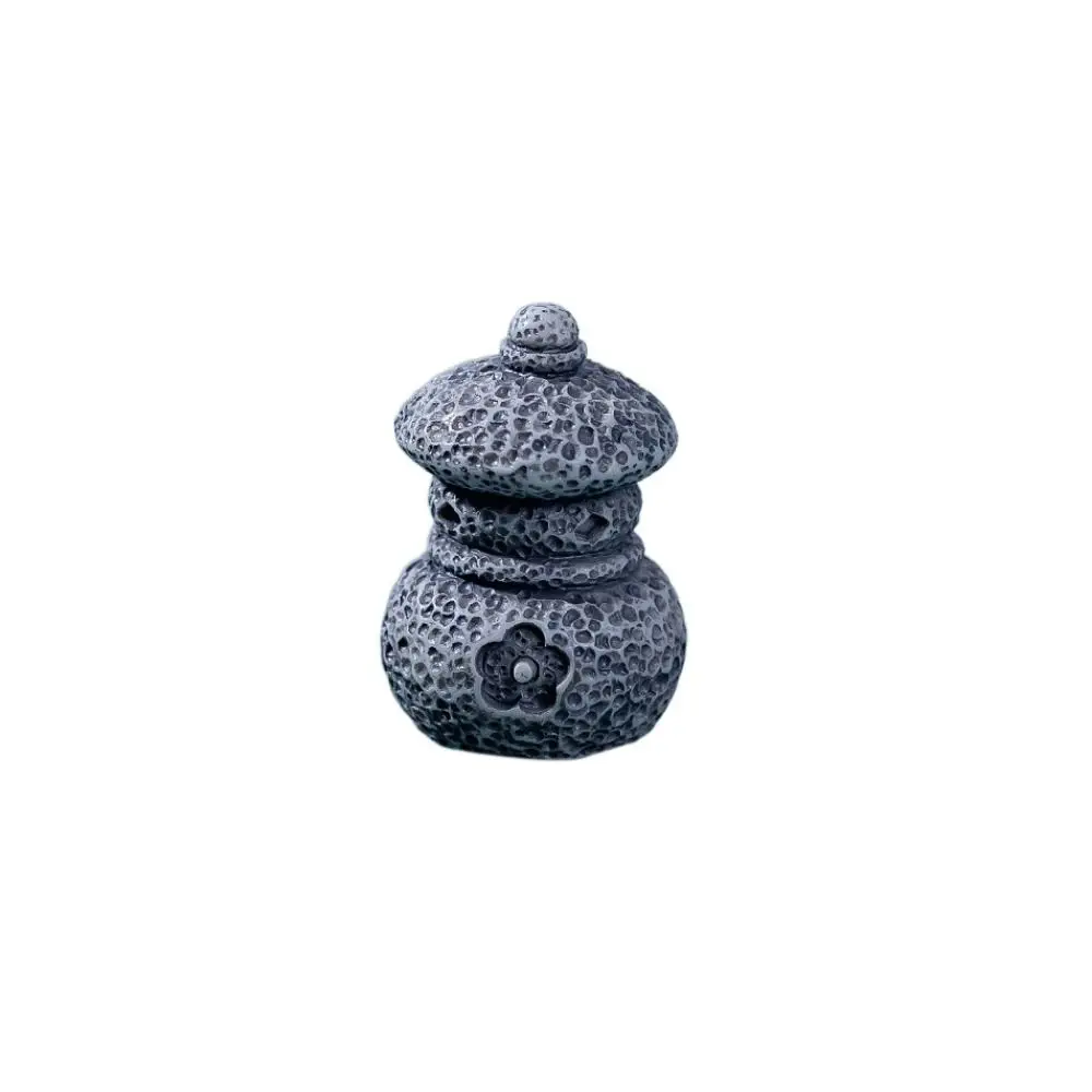 Decorative Rockery Pavilion Bridge Simulation LIfelike Goose Micro Landscape Ornaments Resin Bridge Sand Stones Figurine