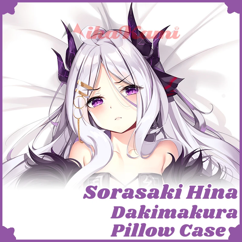 

Sorasaki Hina Dakimakura Blue Archive Game Sexy Pillow Case Hugging Cushion Cover Full Body Pillowcase Bedding Decor Home Otaku