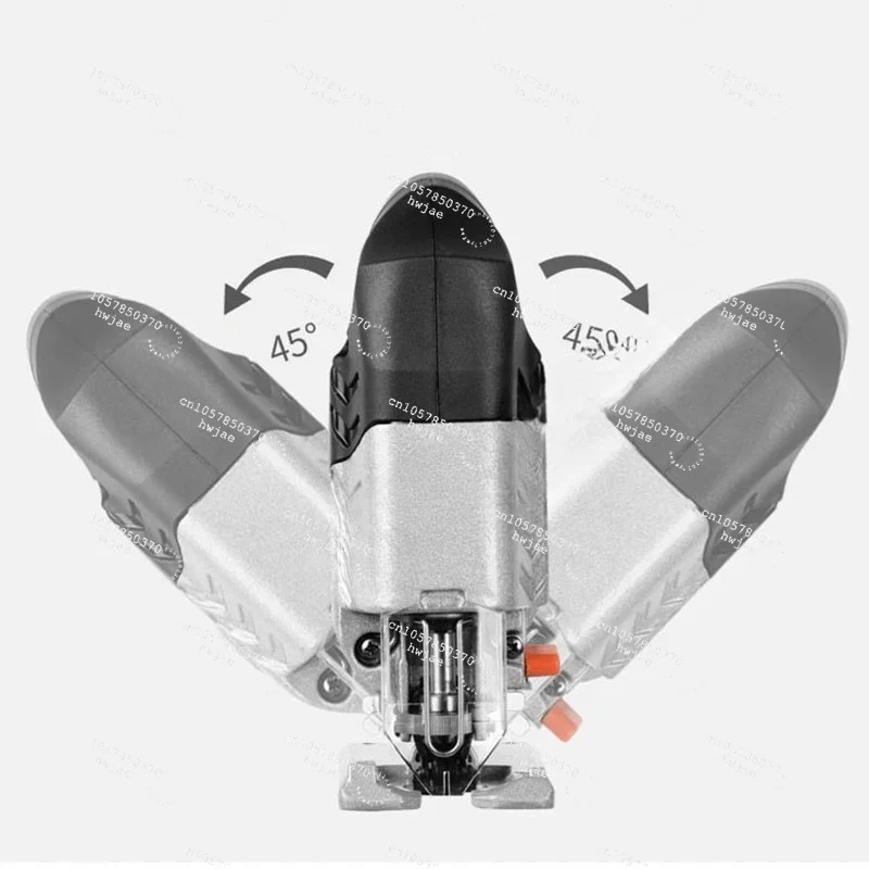 Jigsaw Electric Saw Woodworking Pipe Metal Cutting Variable Speed Scroll Jigsaw Multi-Function Power Tool For Woodworking