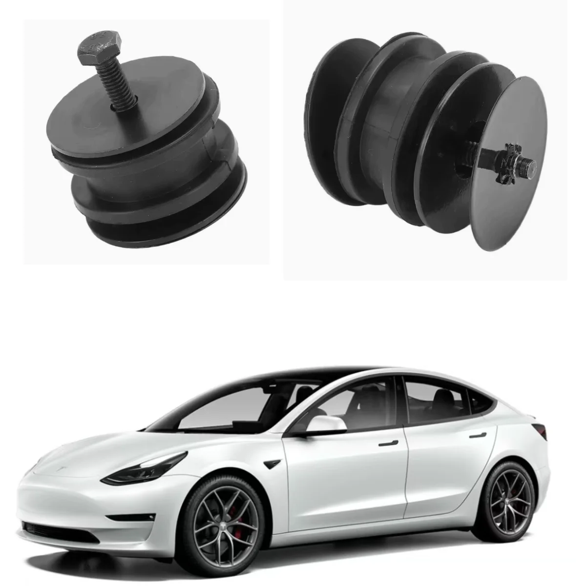 

Suitable for Tesla auto parts model 3/model Y electronic fan bracket rubber pier buffer bracket assembly 1118811-00-A