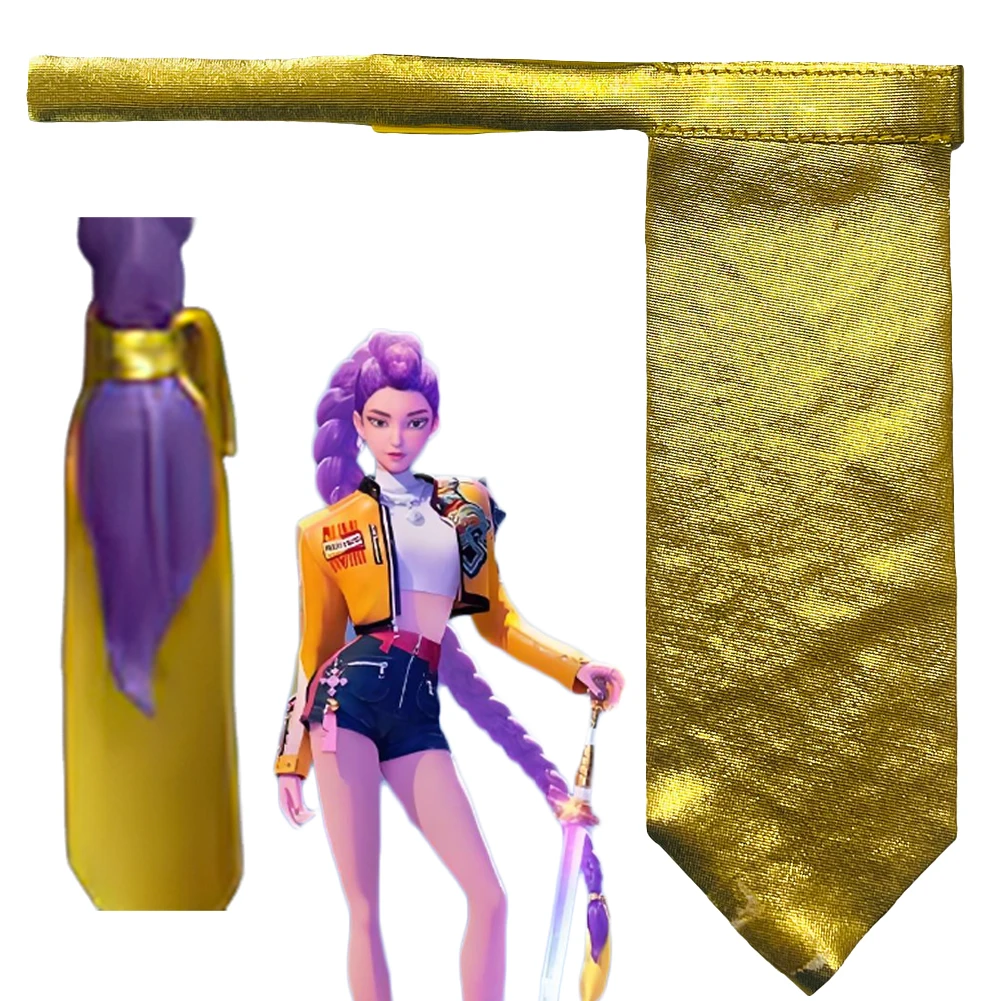

Rumi Demon Hunter of KPop Cosplay Golden Hairband Headwear Women Disguise Halloween Costume Accessories Hair Decor Party Gifts