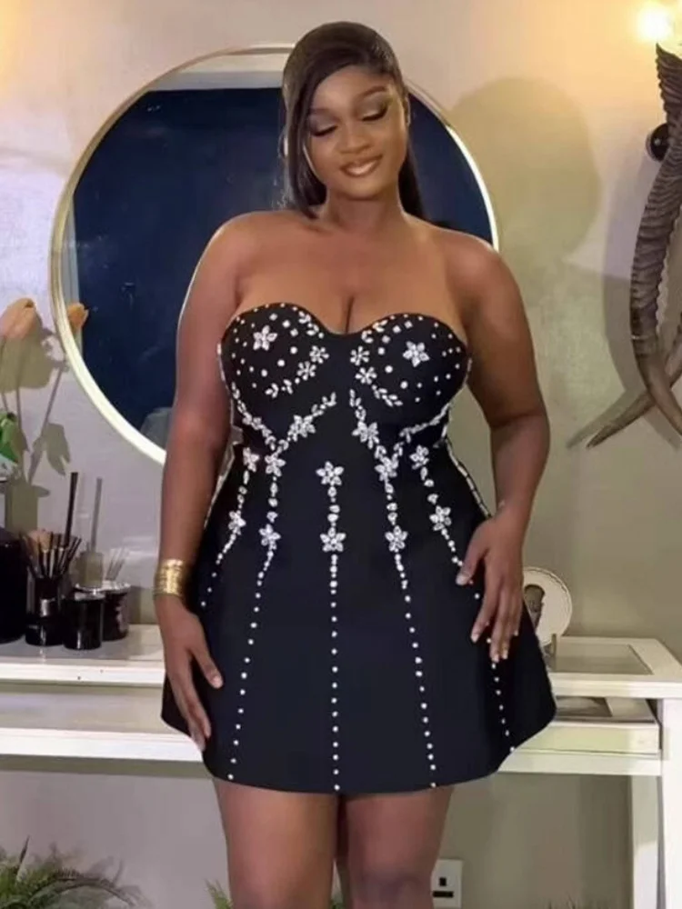 Vc Black Strapless …