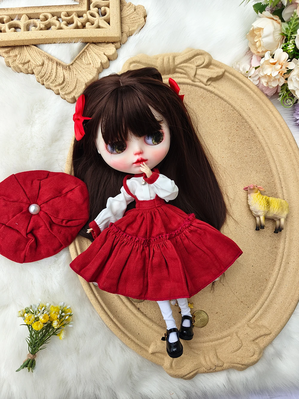 New Blythe Doll clothes  handmade OB22 OB24 AZONE Blyth doll accessories Dress blythe clothing