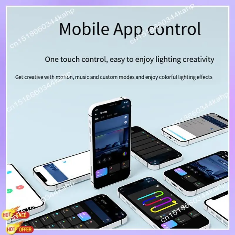 CLCU SP328E SPI LED Controller Withmesh Bluetooth APP Wireless Signal Amplifier Sync Control Foraddressable RGB Dimmer
