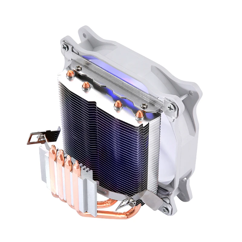 Chłodzenie CPU XUANFENG X99, wentylator 120mm, 4pin/PWM, radiator poziomy, 2/4 ciepłowody, chłodzenie powietrzem, kompatybilne z LGA115X 2011 1200 1700 AM4 I3 I5 — zdjęcie produktu 4