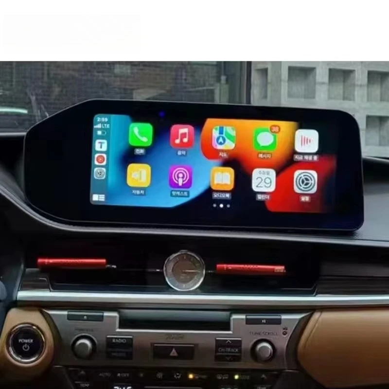 12G+256G 12.3 Inch Dvd Car Radio Stereo Android Touch Screen Multimedia Player Carplay Gps Navigation For Lexus ES 2013-2017