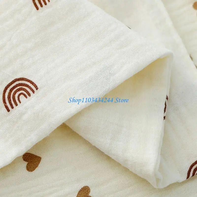 الكرتون طباعة ملابس تجشؤ ماصة التمريض منشفة تنفس وسادة الكتف 4-Layer الترويل مريلة منشفة لعاب الأطفال للرضع