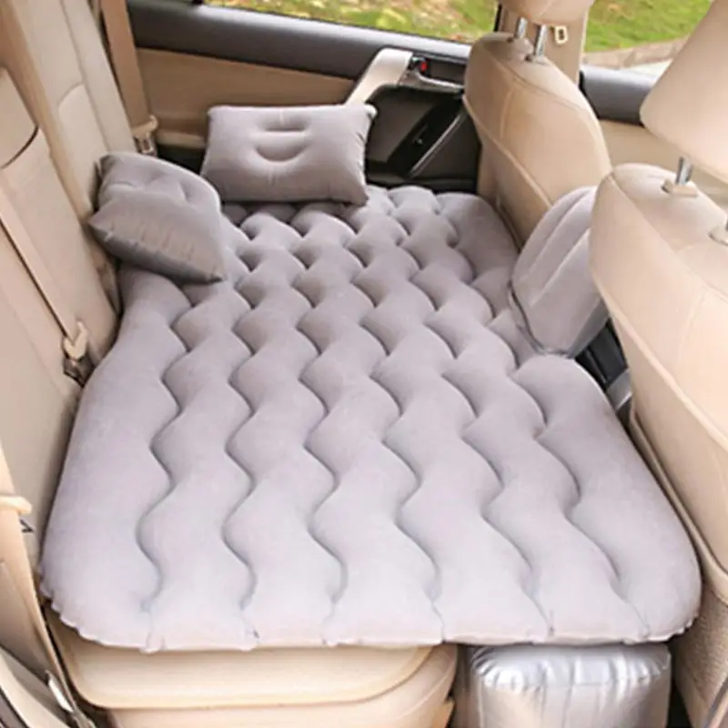 Air Mattress For Car Inflatable Back Seat Air Mattress Multifunctional Pump Sleeping Air Bed Reusable Travel Mattress For