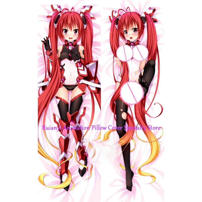 

Dakimakura Anime Tail Red Double-sided Pillow Cover Print Life-size body pillows cover Adult pillowcase