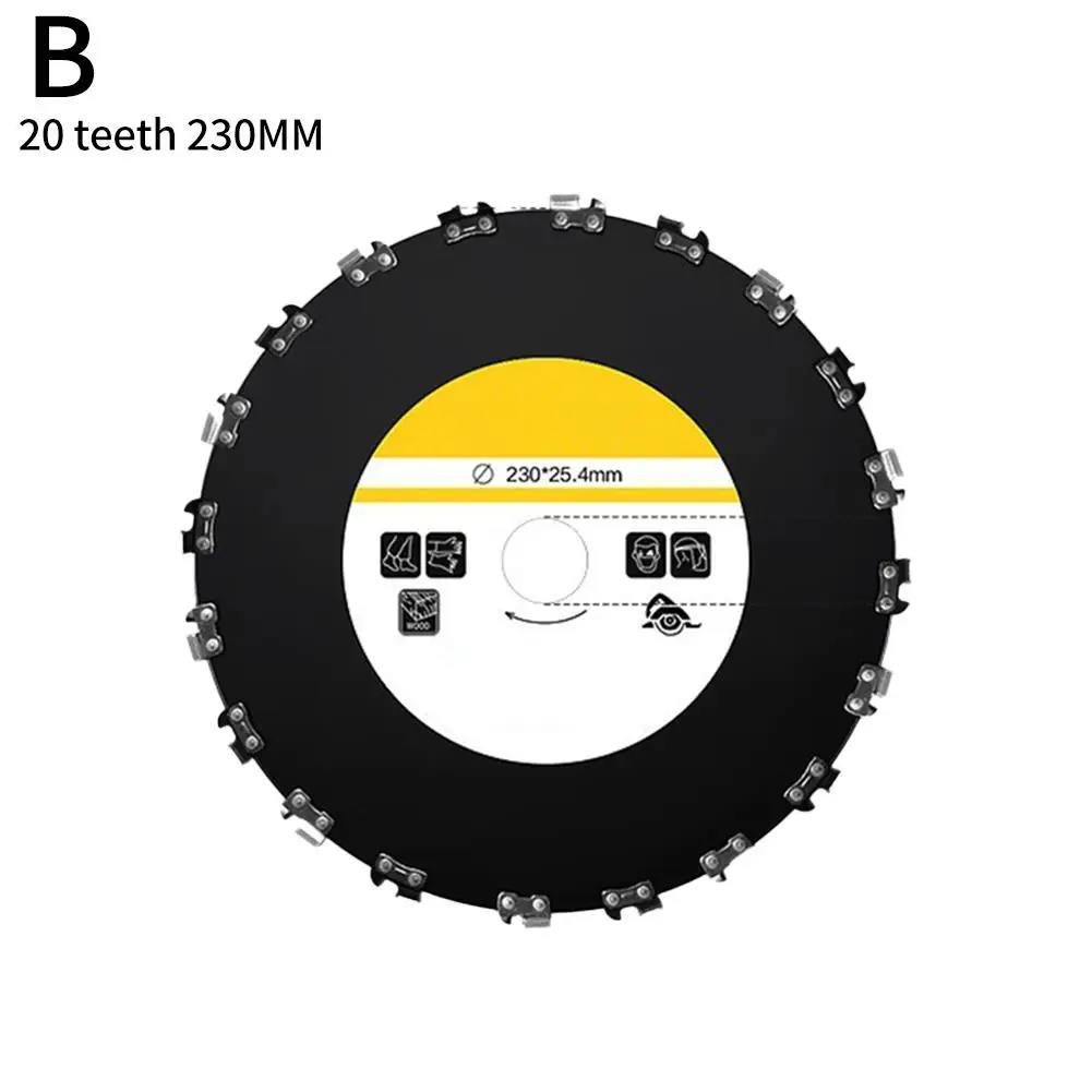 180/230mm Circular Saw Lawn Mower Replacement Wood Cutting Disc For Woodworking 16/2teeth For 4500 5200 Ms180 Ms250 FS120 D3U5