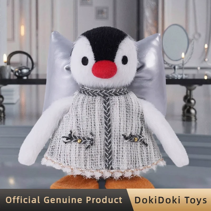 

Коллекционная игрушка-сюрприз Pingu: Винтажная серия OOTD к 45-летию, милый пингвин, подвеска для сумки, кукла, подарок на день рождения