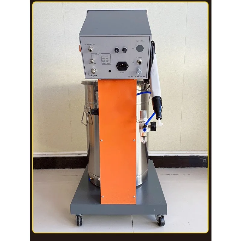 Электростатическая машина для распыления порошка, покрытие пластикового порошка, полный набор аксессуаров для пистолета-распылителя, интеллектуальная распылительная машина