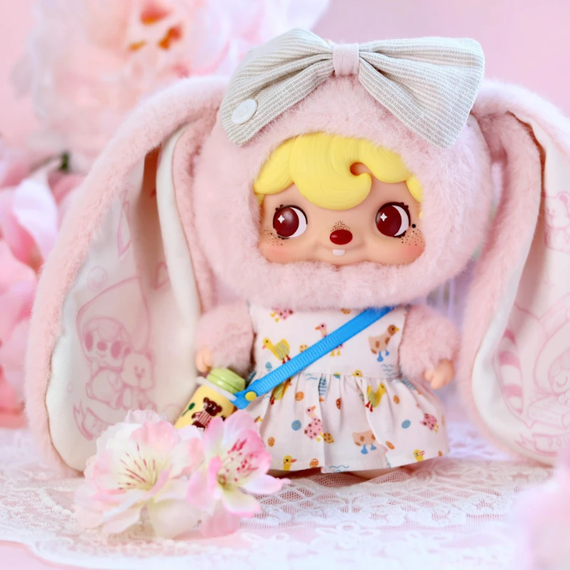 POUKA-caja ciega de felpa, figura de acción bonita, muñeca de vinilo, caja misteriosa, bolsa sorpresa, llavero de Anime Kawaii, colgante, colección de juguetes, regalos