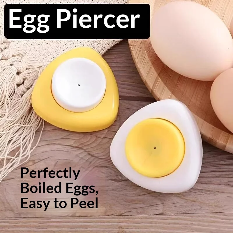 Egg Puncher Egg Hole Piercer Anti-Crack Egg Pricker For Boiled Eggs Easy Peel Egg Kitchen Gadget