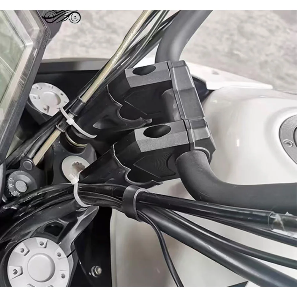 For QJMOTO QJ SRT650 SRT 650 handlebar heightening code SRT Xiao 650 faucet handlebar heightening and moving backward.