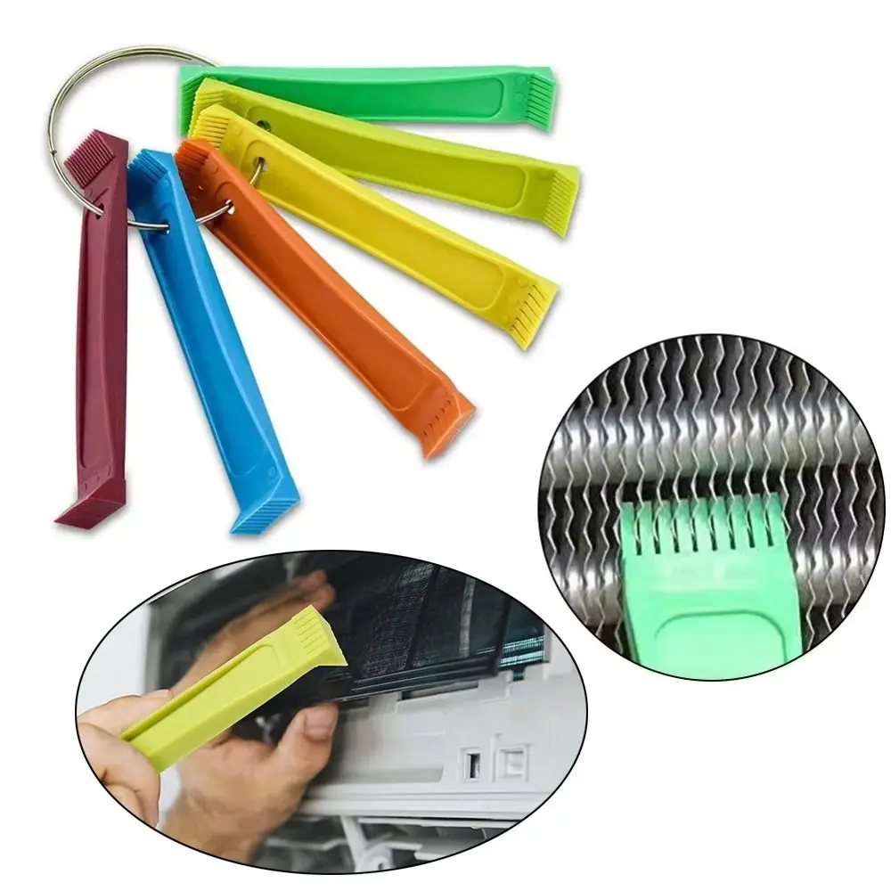 New Multifunctional Air Conditioner Cleaning Fin Portable Universal Fin Cleaning Comb Cleaning Tool Condenser Cleaning Brush