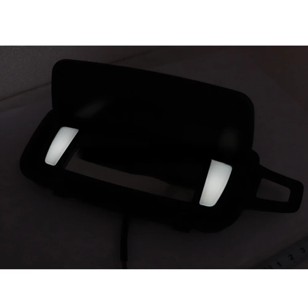 Car Accessory Sun Visor Mirror For Car Interior Easy Installation Made Of ABS Material Non-deformation Feature